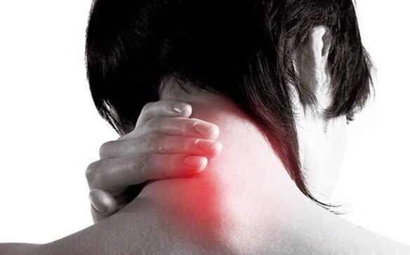 dolore al collo con osteosondrosi